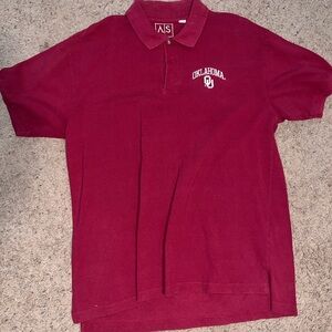 Vintage AS Sport University of Oklahoma (OU)polo.
